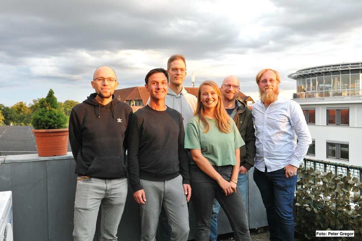 Einige Gründungsmitglieder des OV Ludwigsfelde