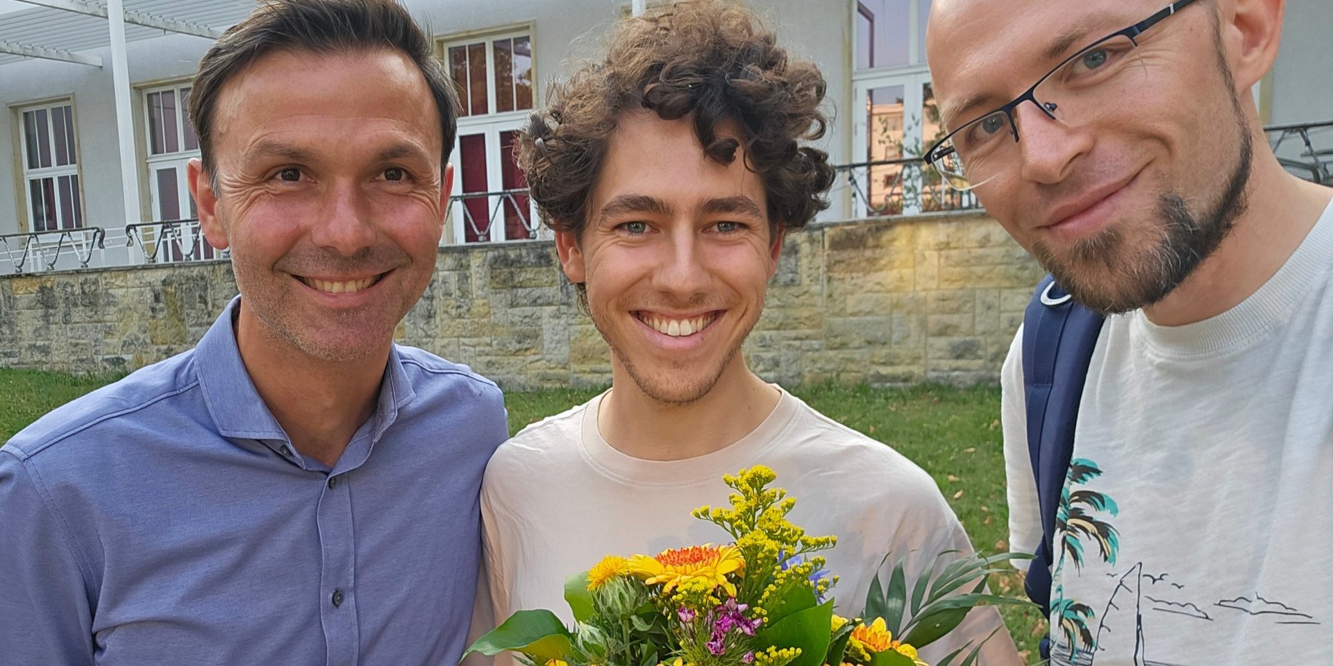 Michael Fritzsch, Nuño Sobota und Tobias Garling