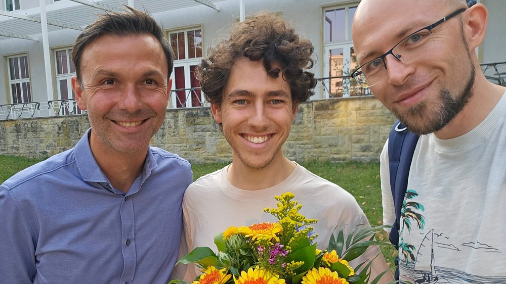 Michael Fritzsch, Nuño Sobota und Tobias Garling