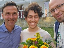 Michael Fritzsch, Nuño Sobota und Tobias Garling